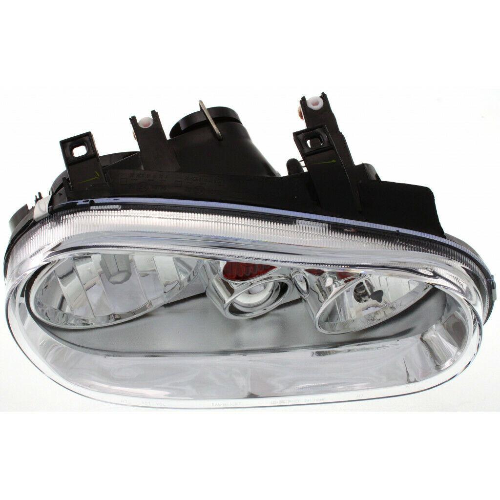 2002-2006 Volkswagen Golf Head Lamp Passenger Side Without Fog Lamp , VW2503123. OEM-quality exterior component.