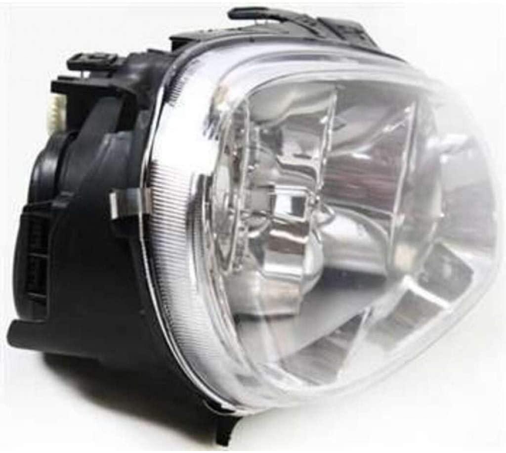 2002 Volkswagen Golf Head Lamp Passenger Side With Fog , VW2503126. Side view of the replacement part.