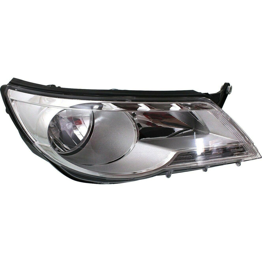 2009-2011 Volkswagen Tiguan Head Lamp Passenger Side Halogen , VW2503143. Lightweight yet durable construction.