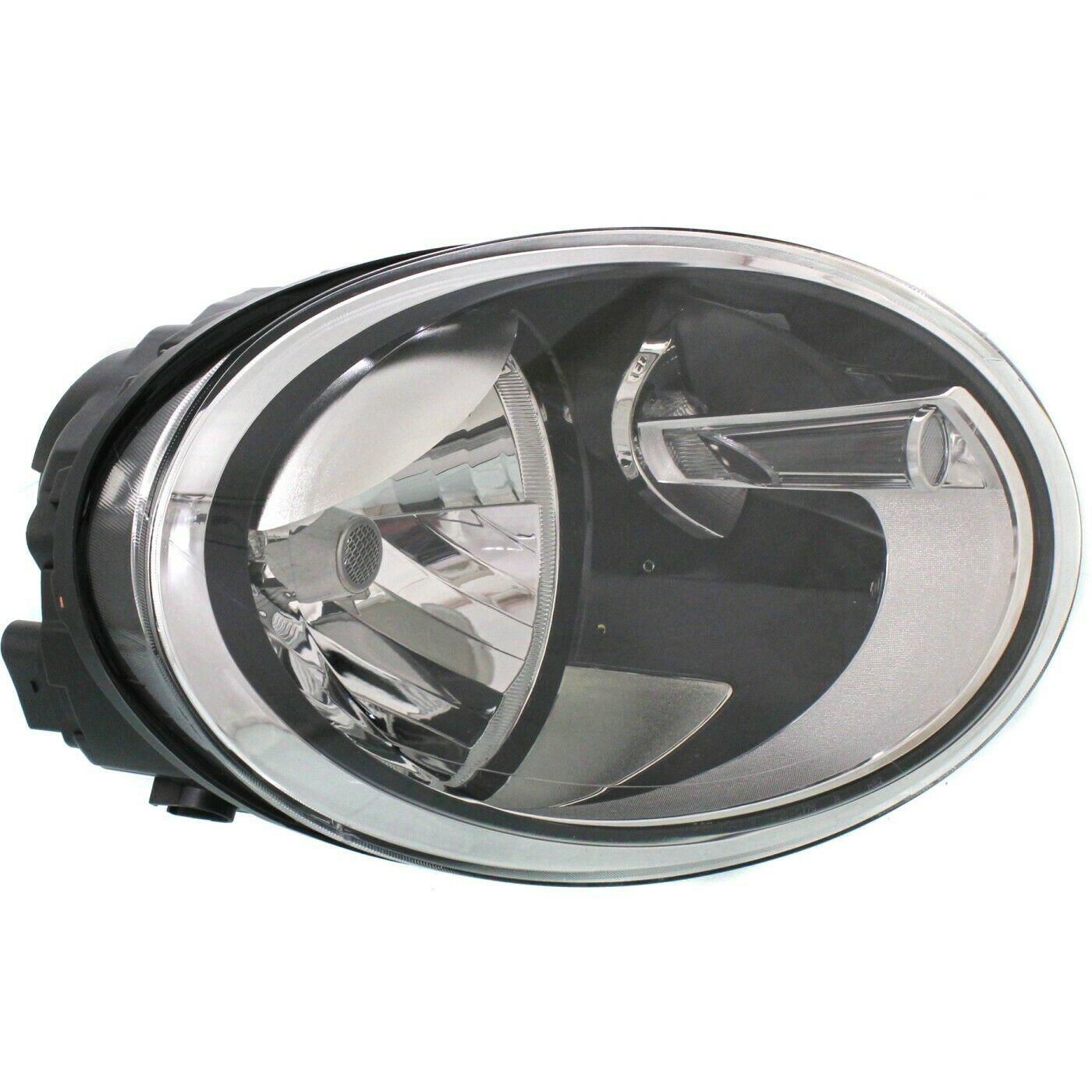 2012-2019 Volkswagen Beetle Head Lamp Passenger Side Halogen , VW2503147. Professional-grade auto body part.