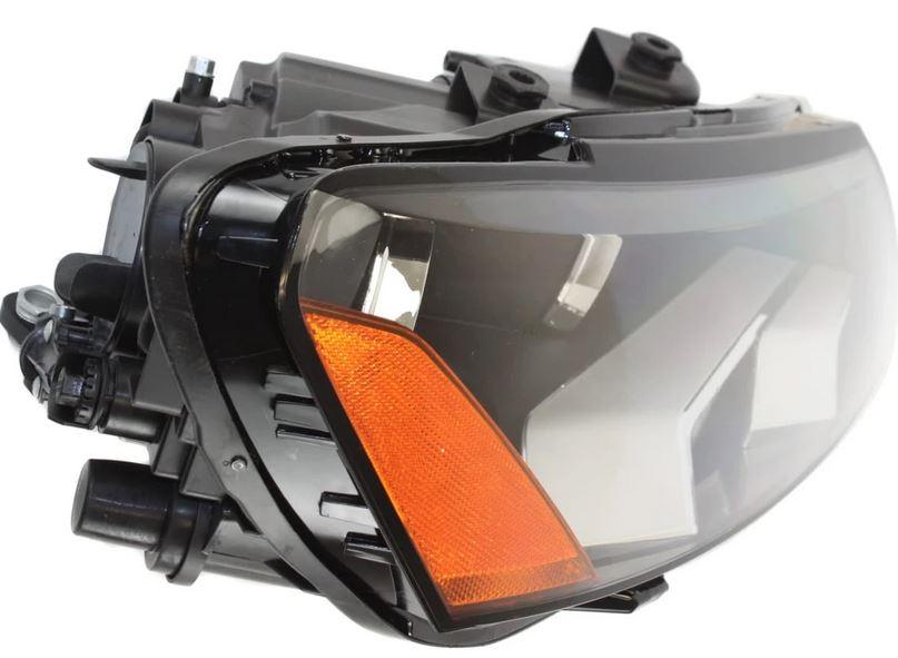 2012-2015 Volkswagen Passat Head Lamp Passenger Side Halogen , VW2503148. Side view of the replacement part.