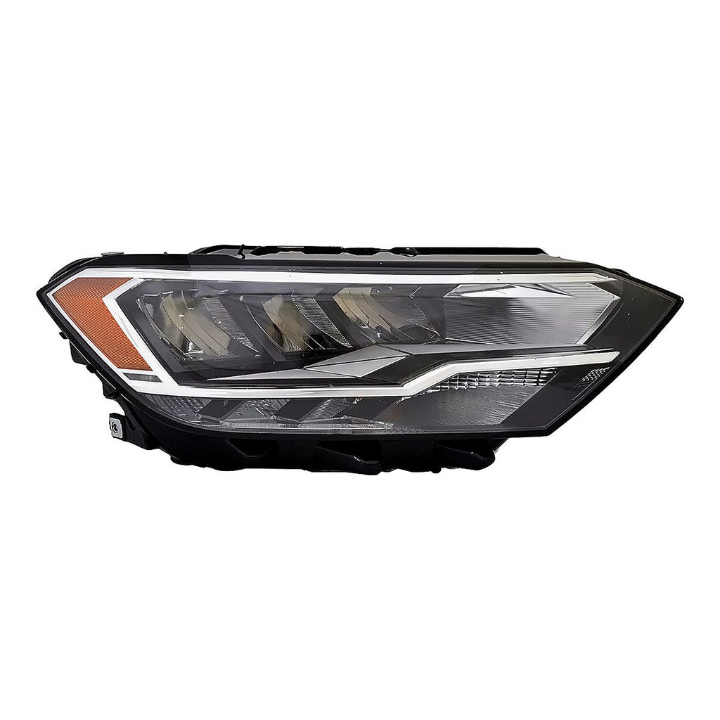 2019-2023 Volkswagen Jetta Passenger Side Head Lamp, vw2503174. Front view.