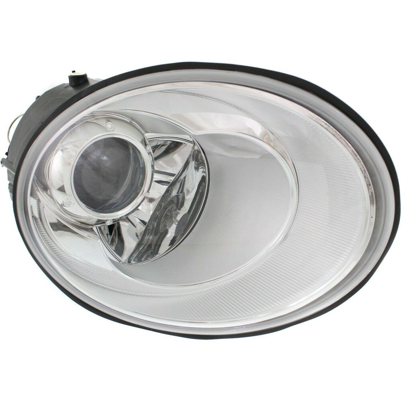 2006-2010 Volkswagen Beetle Head Lamp Passenger Side Halogen , VW2519109. Professional-grade auto body part.