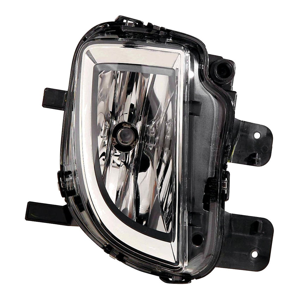 2010-2014 Volkswagen Gti Front Passenger Side Fog Lamp, vw2593124. Front view.