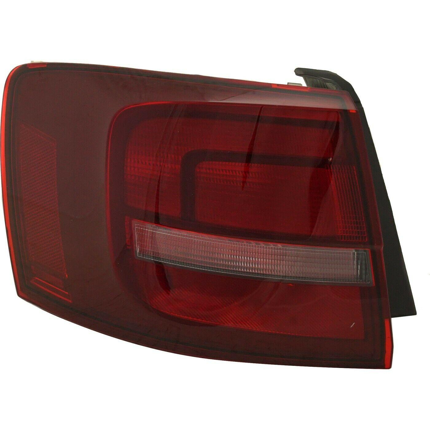 2011-2018 Volkswagen Jetta Tail Lamp Driver Side Sdn Without Led With Rear Fog Lamp , VW2804124. Angle view for visual reference.