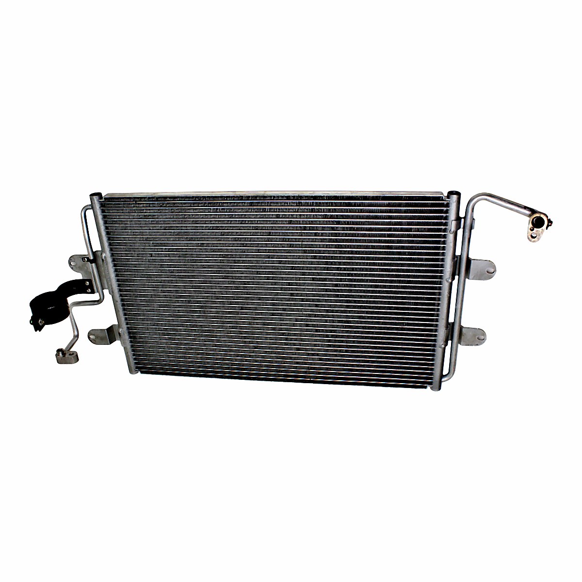 1998-2006 Volkswagen Beetle Condenser 4932, vw3030109. Front view.