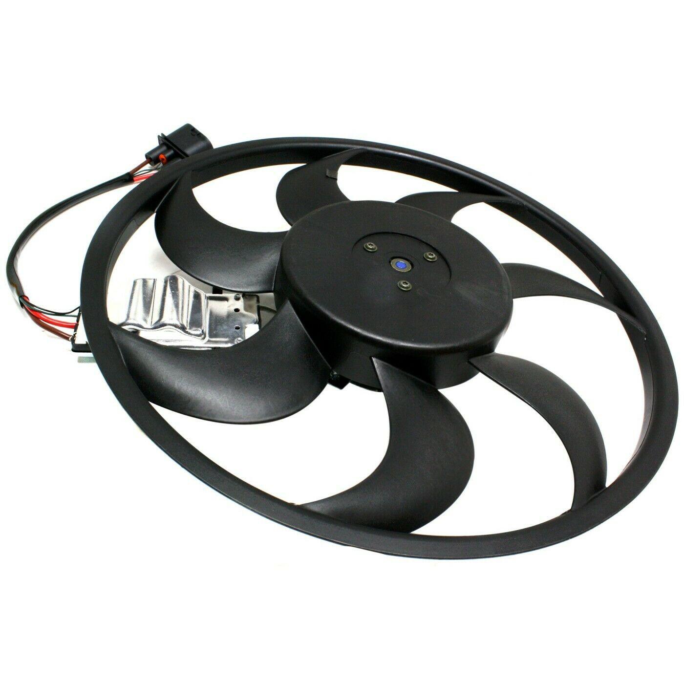 2004-2009 Volkswagen Touareg Cooling Fan Assy Dual 4.2L V8/5.0L V10 Tdi Without Towing , VW3115111. High-strength and long-lasting.