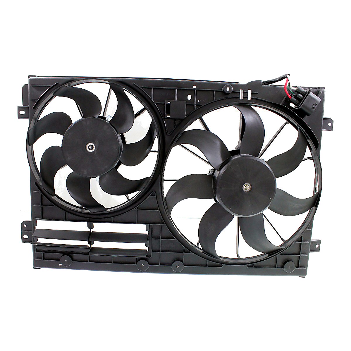 2011-2014 Volkswagen Jetta Cooling Fan, vw3115114. Front view.